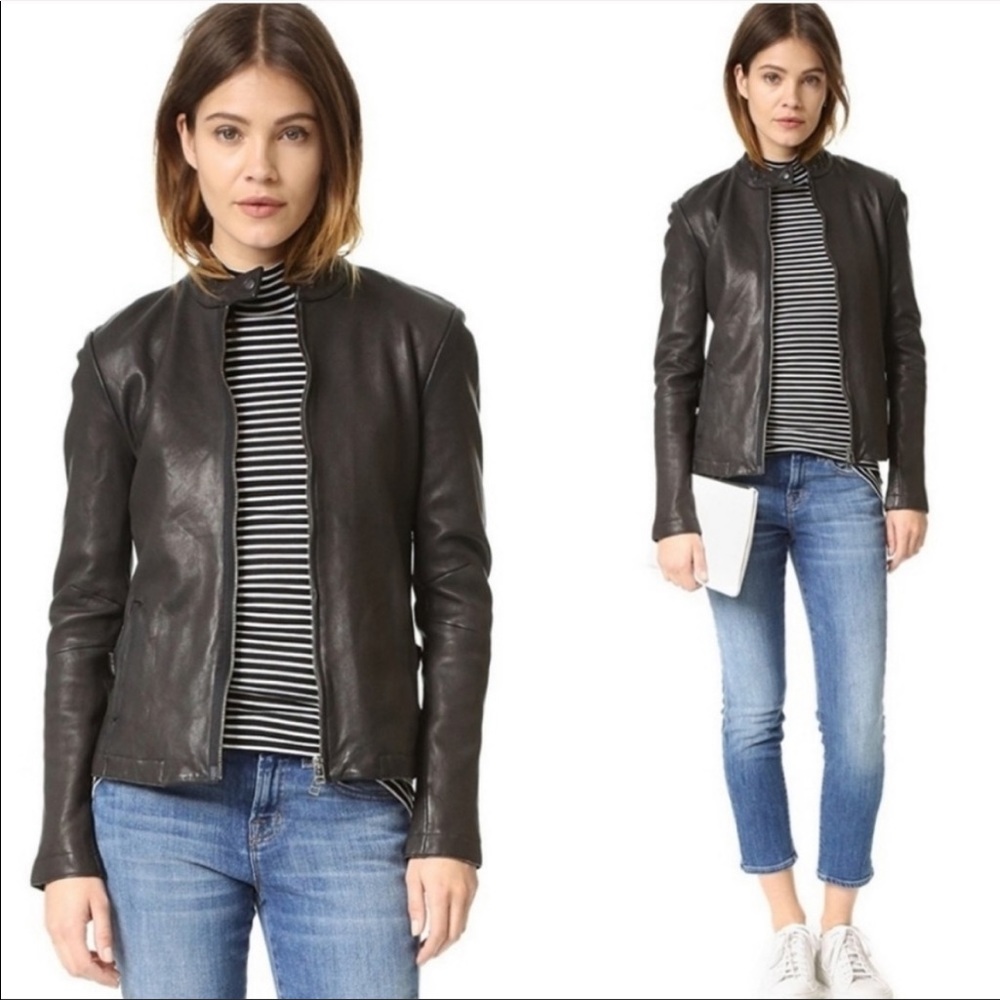 ATM | Lamb Leather Moto Jacket